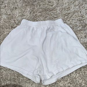 White Soffe shorts
